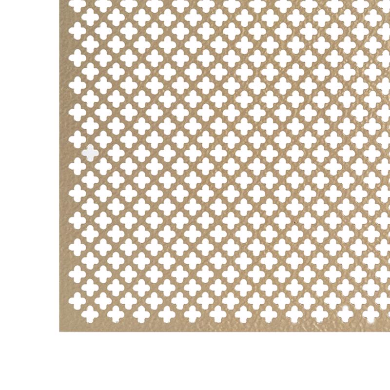 M-D BUILDING PRODUCTS 0.02 in. X 36 in. W X 36 in. L Albras Aluminum Cloverleaf Sheet Metal