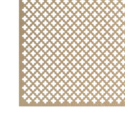 M-D BUILDING PRODUCTS 0.02 in. X 36 in. W X 36 in. L Albras Aluminum Cloverleaf Sheet Metal