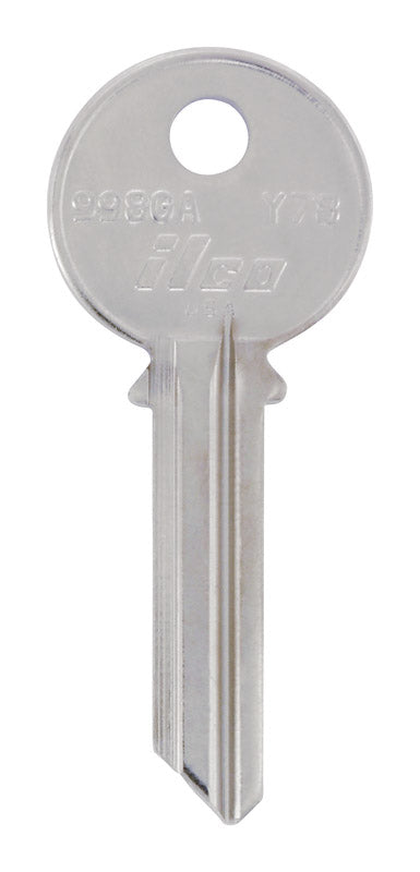 HILLMAN Traditional Key House/Office Key Blank 130 Y78 Single For Yale Locks