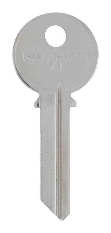 HILLMAN Traditional Key House/Office Key Blank 129 Y4 Single For Yale Locks