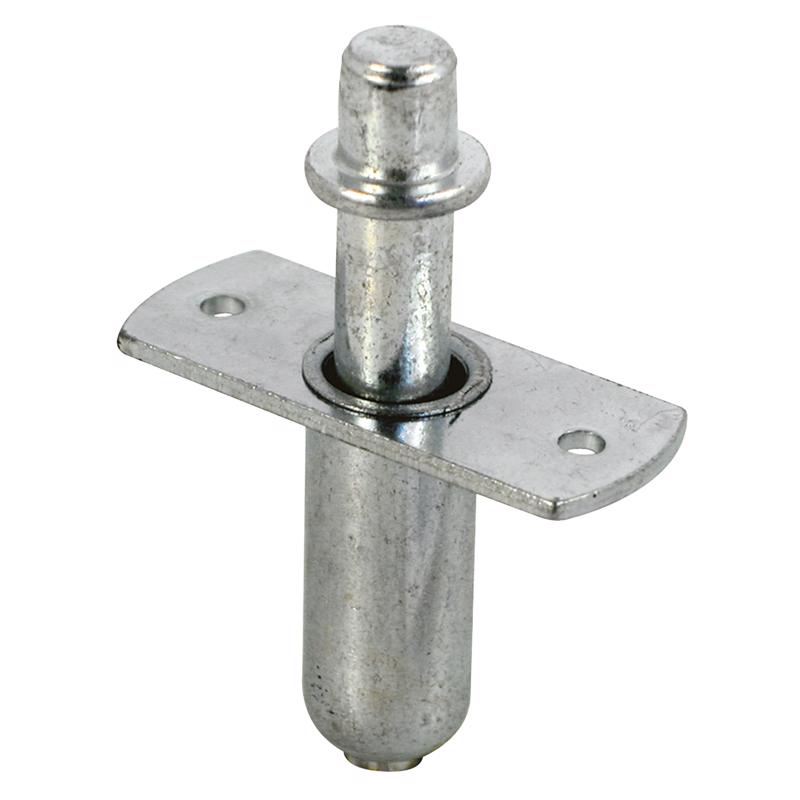 Prime-Line 3/8 in. D X 1-3/4 in. L Mill Silver Steel Pivot 2 pc