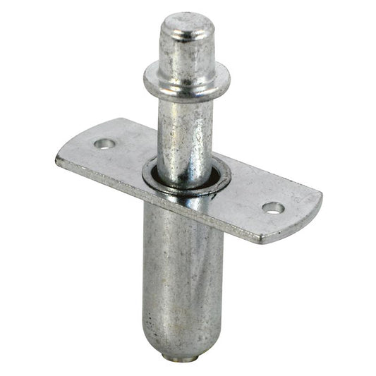 Prime-Line 3/8 in. D X 1-3/4 in. L Mill Silver Steel Pivot 2 pc