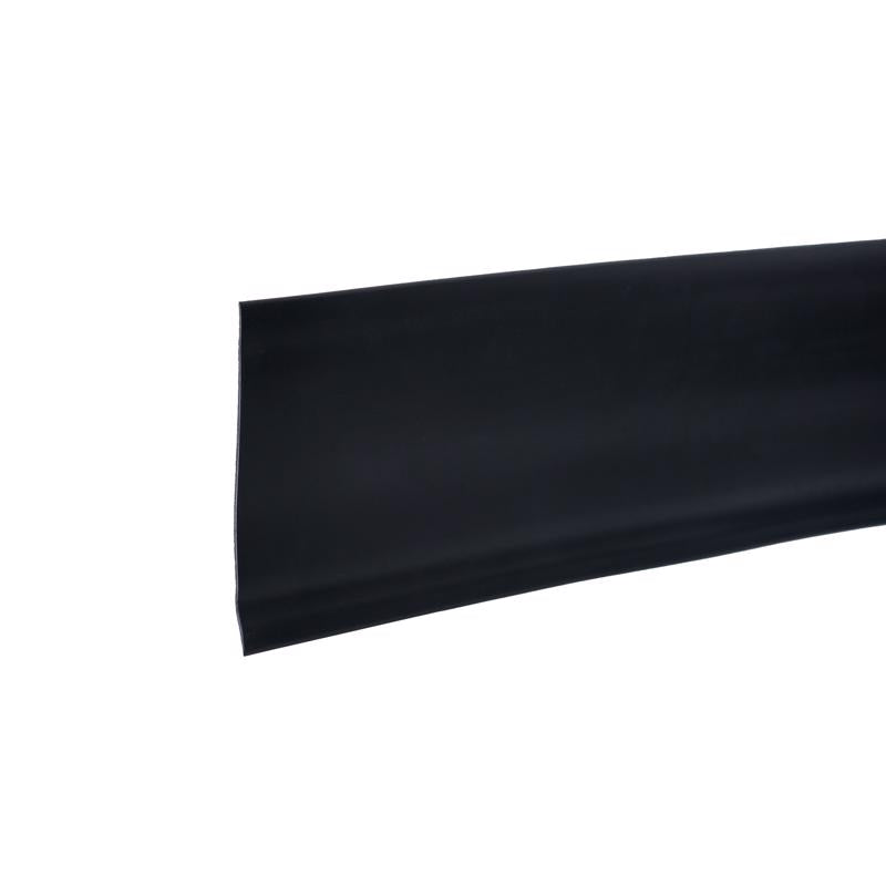 M-D BUILDING PRODUCTS 4 in. H X 0.08 in. W X 48 in. L Prefinished Black Vinyl Wall Base