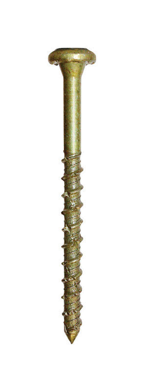 GRK Fasteners Caliburn 1/4 in. in. X 5 in. L Star Bugle Head Self Tapping Concrete Screws