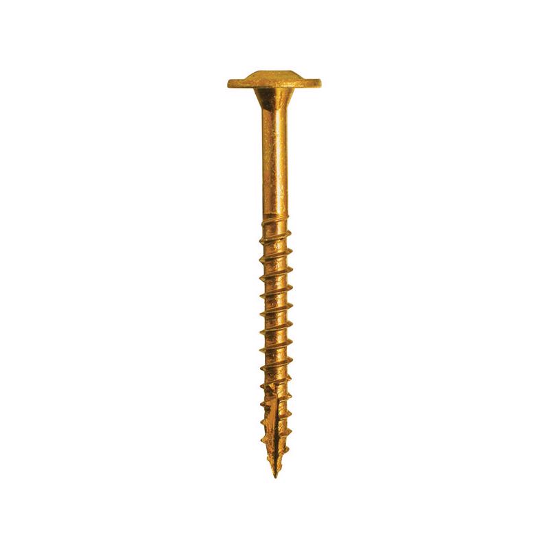 GRK Fasteners No. 8 X 1-3/4 in. L Star Coated W-Cut Cabinet Screws 100 pk