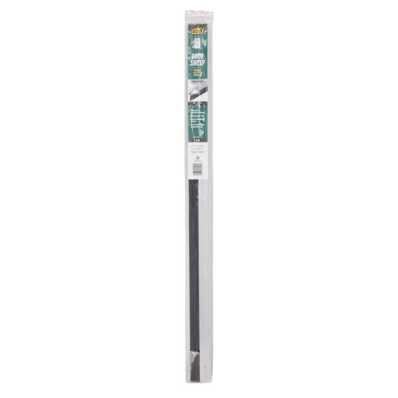 M-D BUILDING PRODUCTS Silver Aluminum Brush Sweep For Doors 36 in. L X 2.25 in.