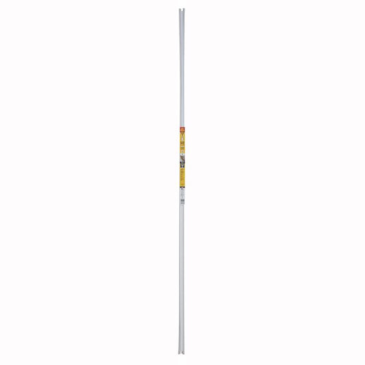 M-D BUILDING PRODUCTS CINCH White Aluminum Door Set Seal For Top/Side Seal 84 in. L X 0.25 in.