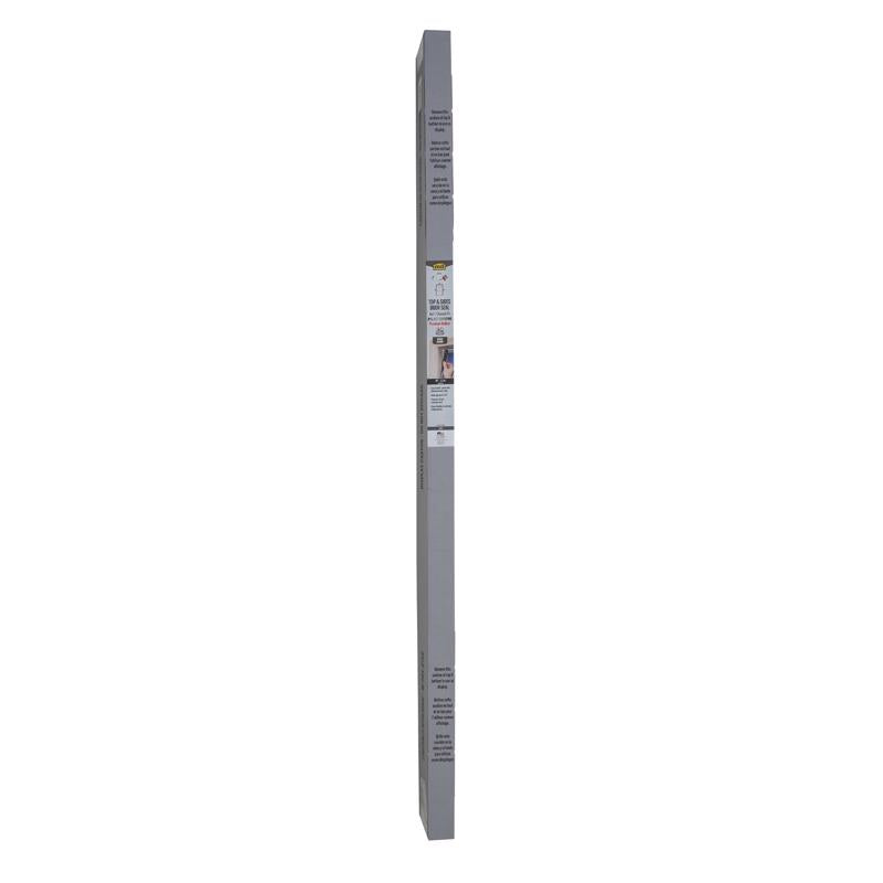 M-D BUILDING PRODUCTS PLATINUM Brown Rubber Kerf Molding For Doors 81 in. L X 0.63 in.
