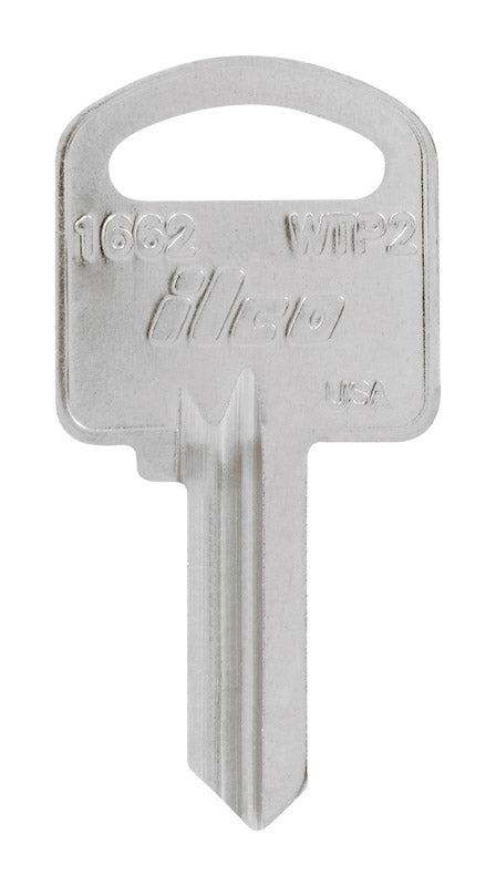 HILLMAN Traditional Key House/Office Key Blank 1662 TP2 Double For Yale Locks
