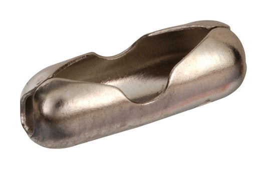 HILLMAN Aluminum Silver Bands/Caps Ball Chain Connector