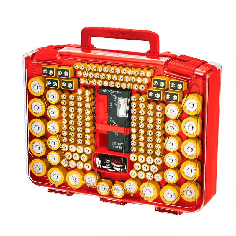 As Seen On TV Battery Daddy Battery Storage Case 1 pk