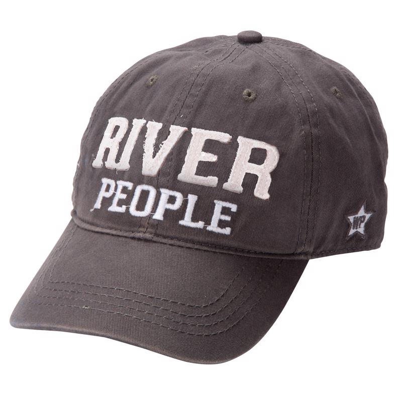 Pavilion We People River People Baseball Cap Dark Gray One Size Fits All