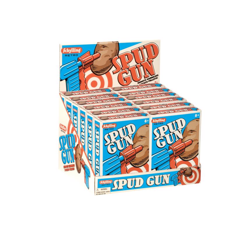 Schylling Retro Spud Toy Gun Assorted