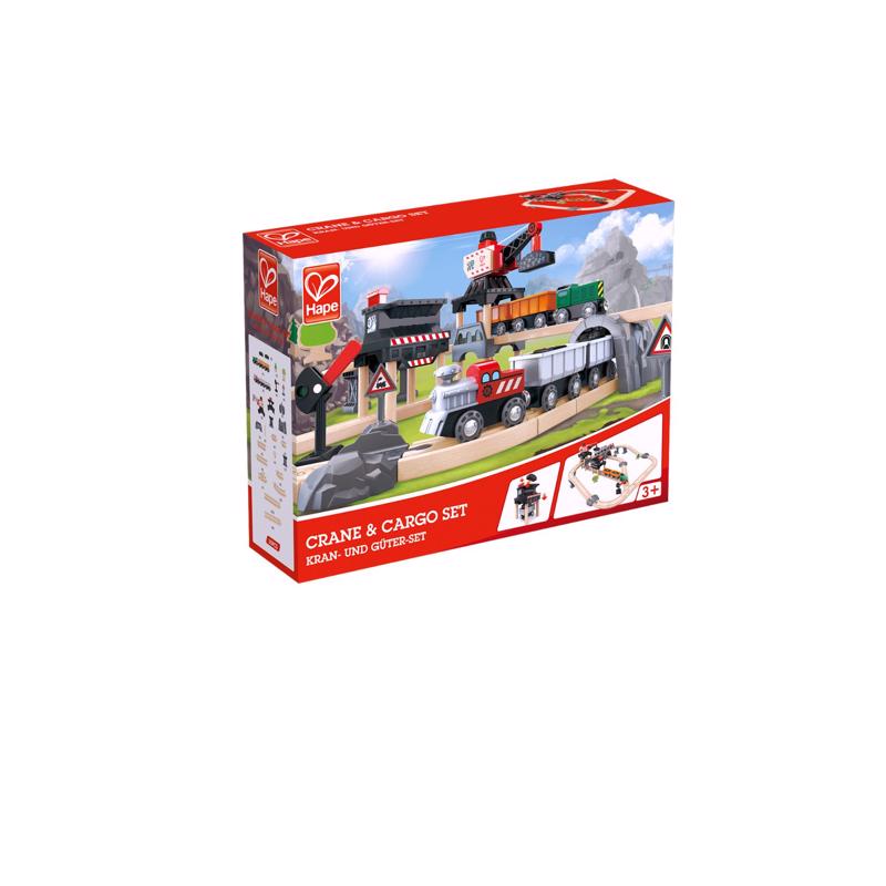 Hape Mining Loader Set Assorted 64 pc