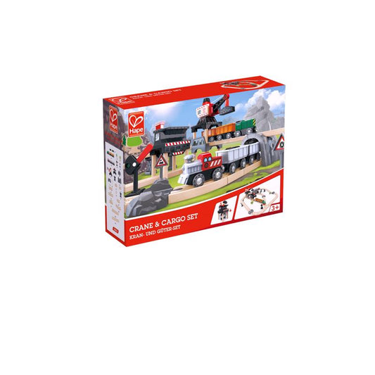 Hape Mining Loader Set Assorted 64 pc