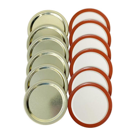 Tecnocap Anchor Hocking Wide Mouth Canning Lid 12 pk