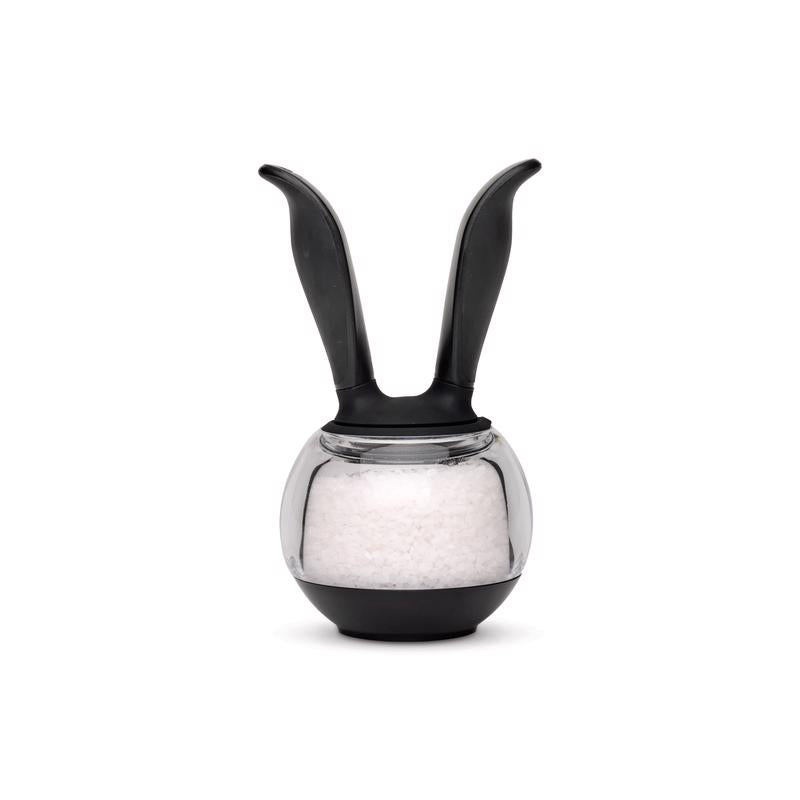 Chef'n Black/Clear Plastic Salt Ball Grinder