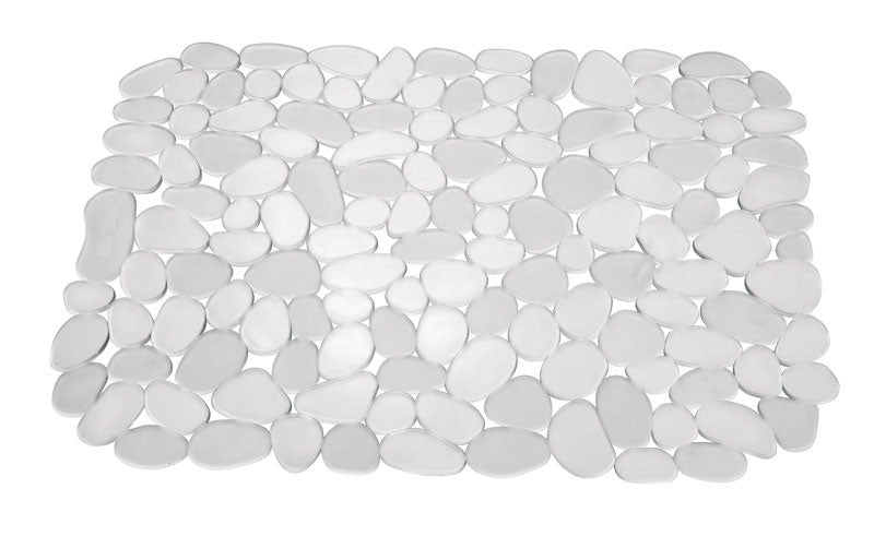 iDesign 15.5 in. L X 12 in. W X 12 in. H Plastic Sink Mat