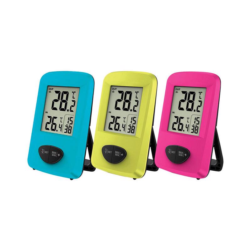Taylor Digital Thermometer Plastic Assorted 7.28 in.
