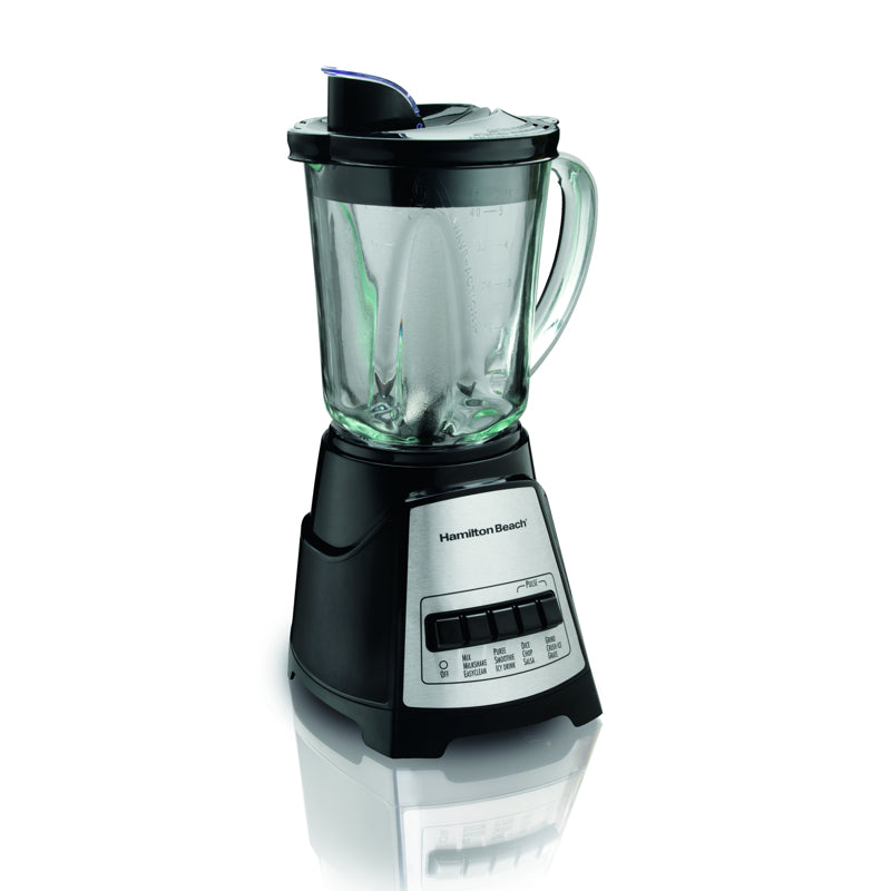 Hamilton Beach  Power Elite Blender  40 oz. 12 Stainless Steel   700 watts