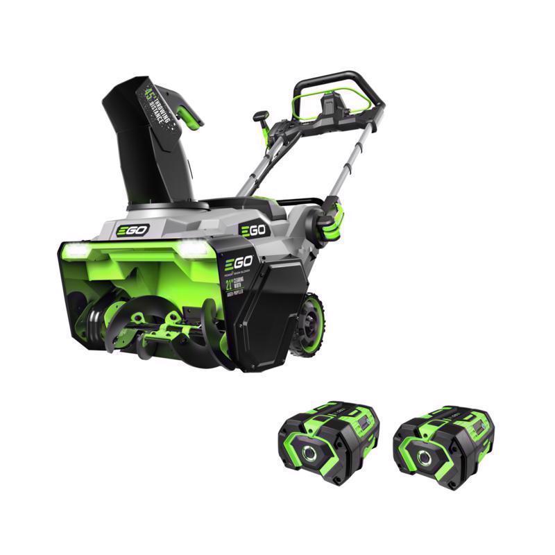 EGO Power + Peak Power SNT2125AP 21 in. Single stage 56 V Battery Auger-Propelled Snow Blower Kit (B