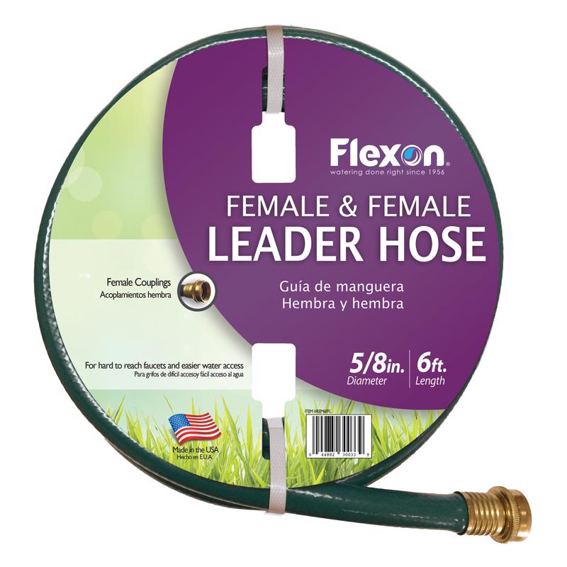Flexon Female & Female 5/8 in. D X 6 ft. L Light Duty Leader Hose