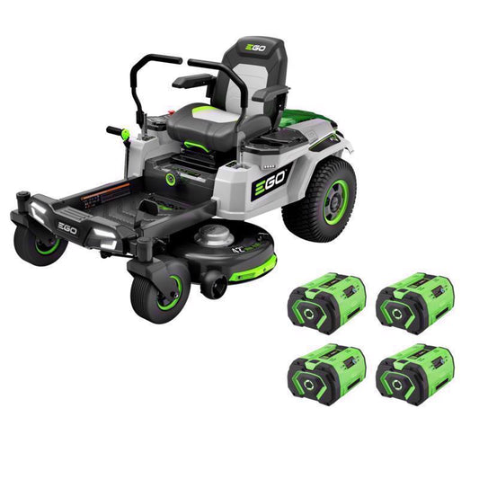 EGO Power+ Z6 ZT4204L 42 in. 56 V Battery Zero Turn Riding Mower Kit (Battery & Charger)