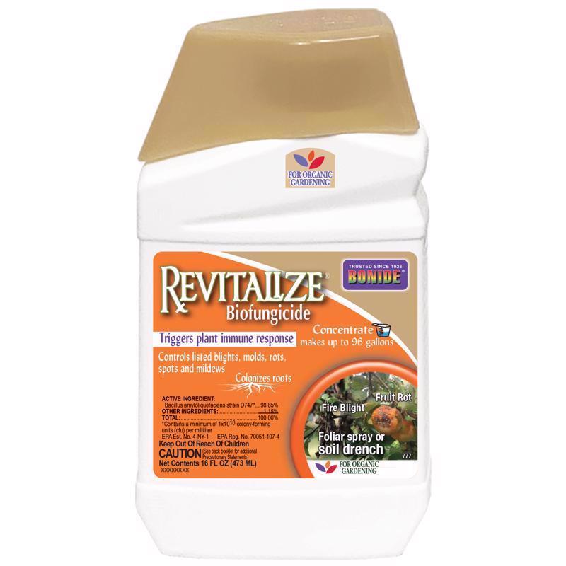 Bonide Revitalize Organic Concentrated Liquid Disease and Fungicide Control 16 oz