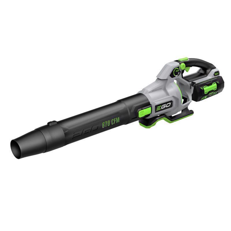 EGO Power+ LB6703 180 mph 670 CFM 56 V Battery Handheld Leaf Blower Kit (Battery & Charger)