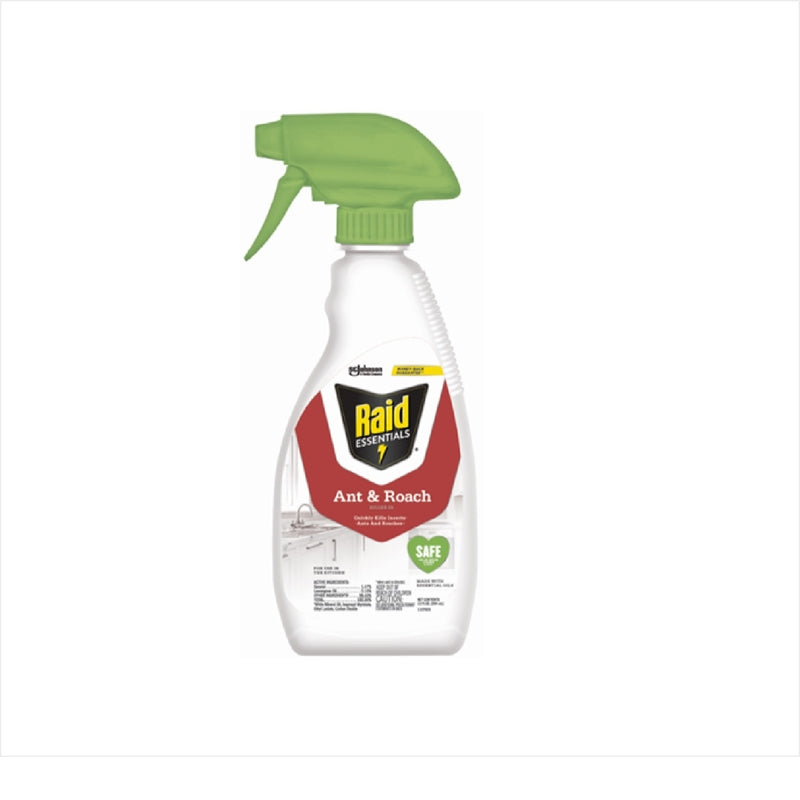 Raid Essentials Organic Ant and Roach Killer Spray 12 oz