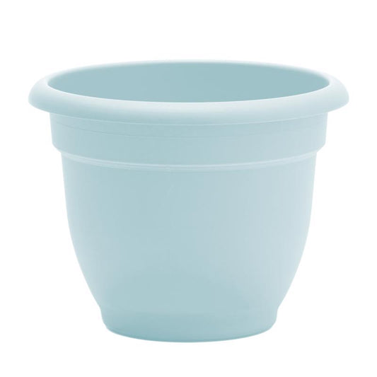 Bloem 16.8 in. H X 21.5 in. W X 20 in. D Plastic Ariana Planter Misty Blue