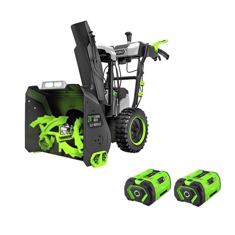 EGO Power+ Peak Power SNT2416 24 in. Two stage 56 V Battery Snow Blower Kit (Battery & Charger)