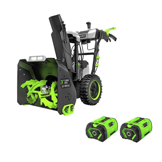 EGO Power+ Peak Power SNT2416 24 in. Two stage 56 V Battery Snow Blower Kit (Battery & Charger)