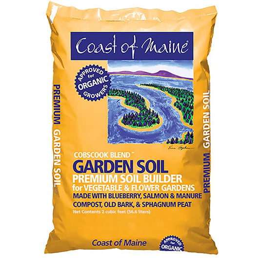 Coast of Maine Cobscook Blend Organic Fruit and Vegetable Garden Soil 2 ftÂ³