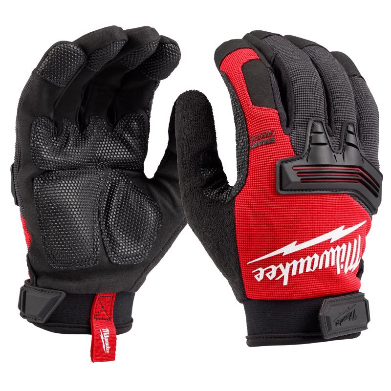 Milwaukee Wrecking Work Gloves Black/Red L 1 pk