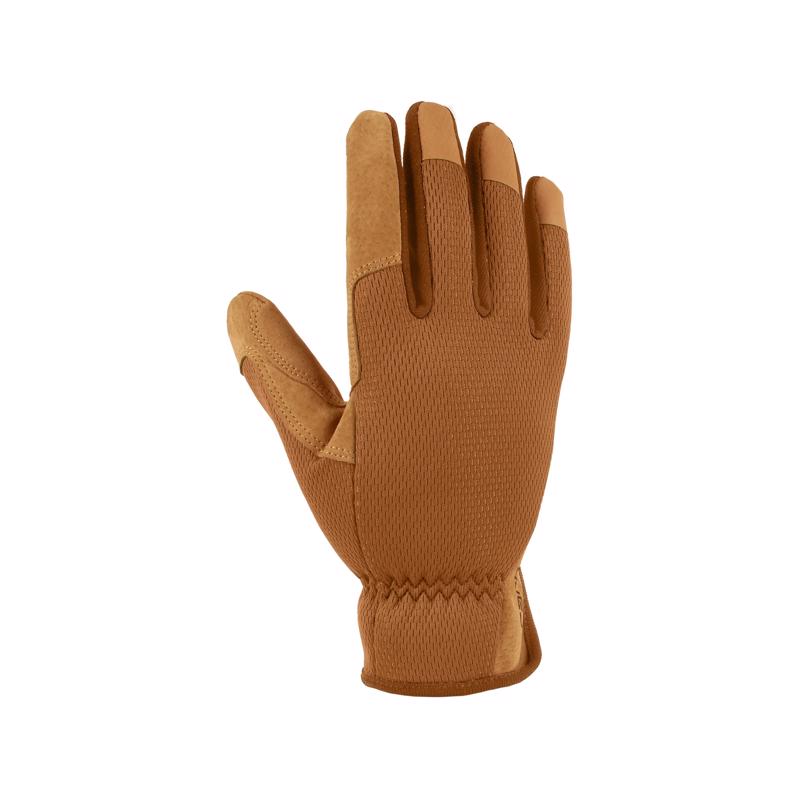 Carhartt Women's Indoor/Outdoor Work Gloves Black/Yellow M 1 pair