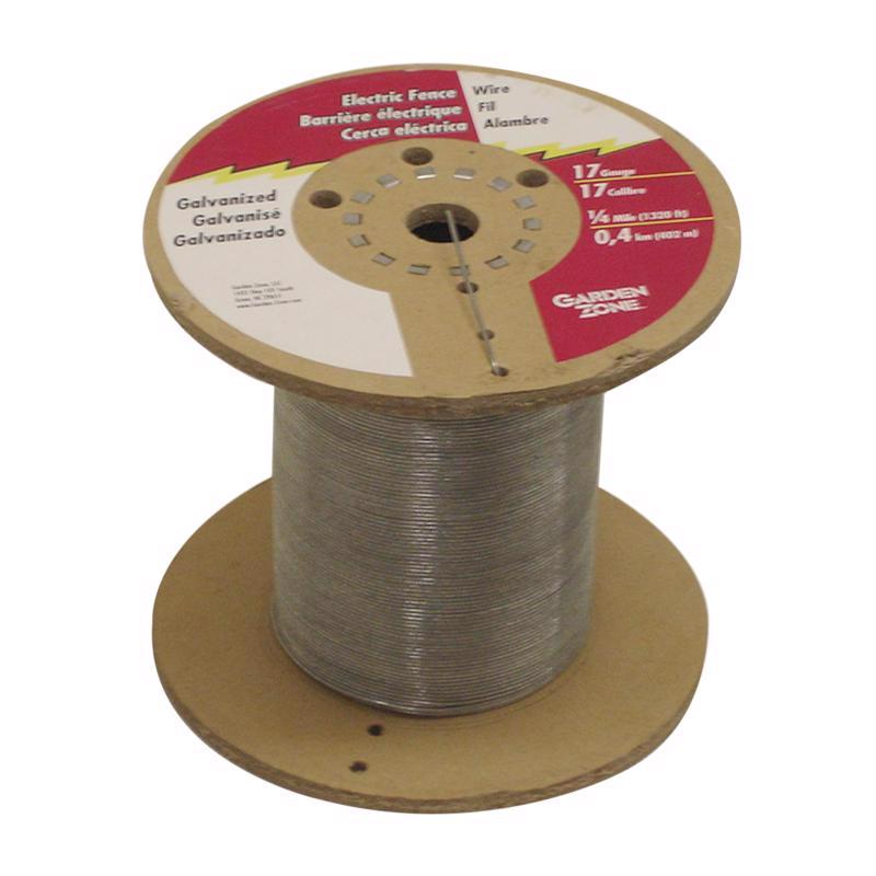 Ironridge 0.0453 in. H X 1320 ft. L Galvanized Steel Electric Fencing Silver