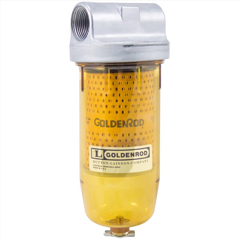 Goldenrod Steel Fuel Tank Filter 9.5
