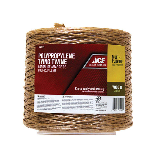 Ace 7000 ft. L Natural Twisted Polypropylene Twine