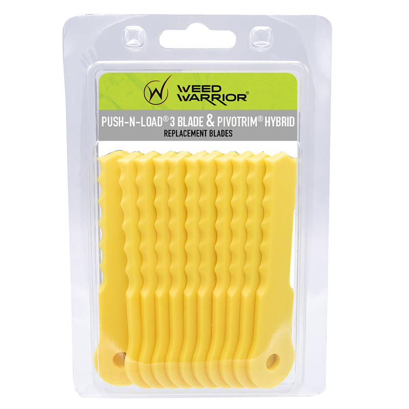 Weed Warrior Push-N-Load Residential Grade 6.75 in. L Trimmer Blade