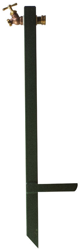 Yard Butler Green Steel Hose Bib Extender