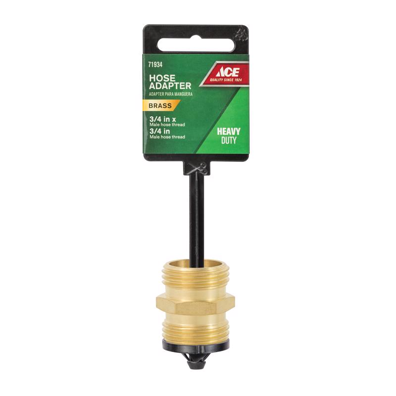 Ace 3/4 in. Brass Threaded Male Hose Coupling
