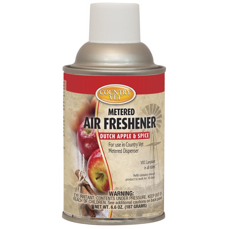 Country Vet Dutch Apple and Spice Scent Air Freshener Refill 6.6 oz Aerosol