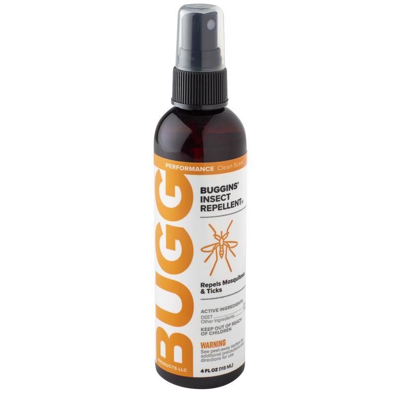 BUGG Buggins Insect Repellent Liquid For Gnats/Mosquitoes/Ticks 4 oz