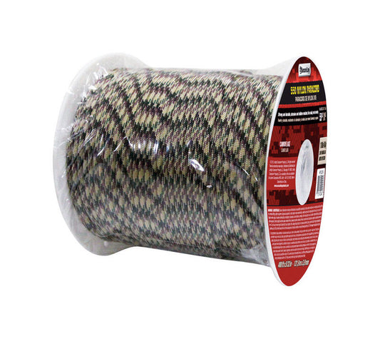 Koch Industries 5/32 in. D X 400 ft. L Camouflage Braided Nylon Paracord