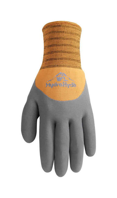 Wells Lamont Men's Outdoor Coated Gloves Black/Tan M 1 pair