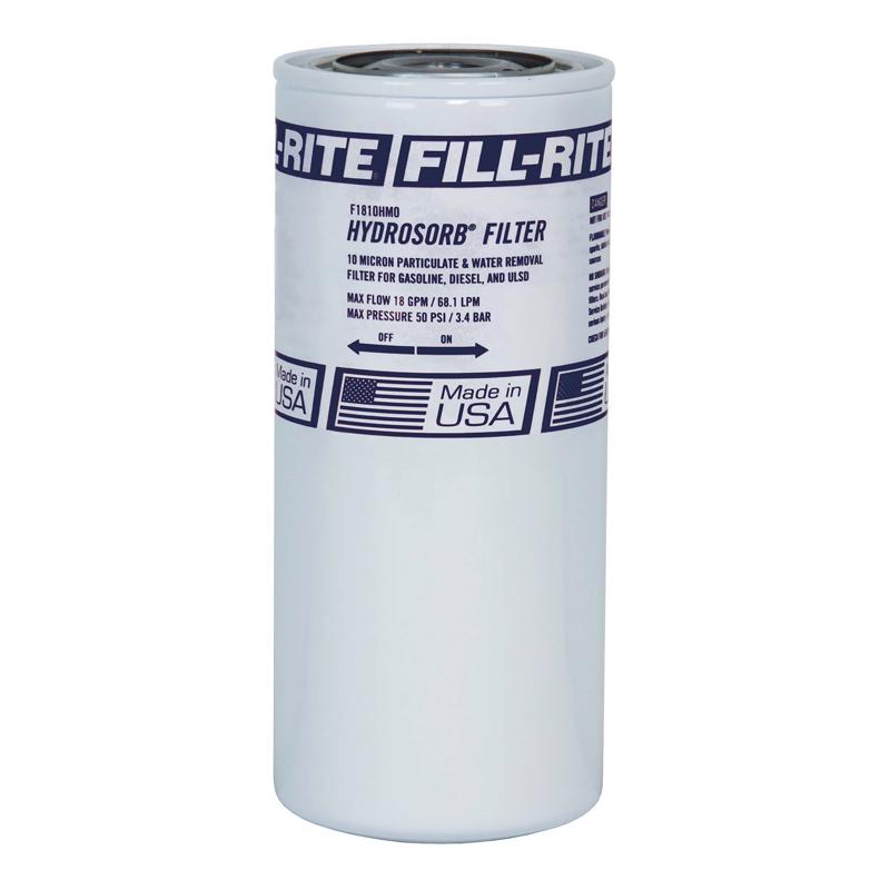 Fill-Rite Nickel Plated Hydrosorb Spin-On Filter 18 gpm