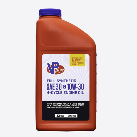 VP Racing Fuels 10W-30 4-Cycle Synthetic Motor Oil 32 oz 1 pk
