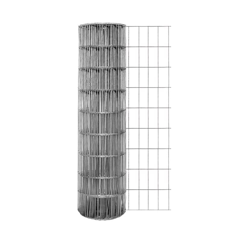 Garden Craft 36 in. H X 50 ft. L Steel Welded Wire Fence Silver