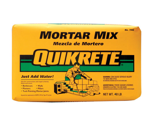 Quikrete Mortar Mix 40 lb Gray